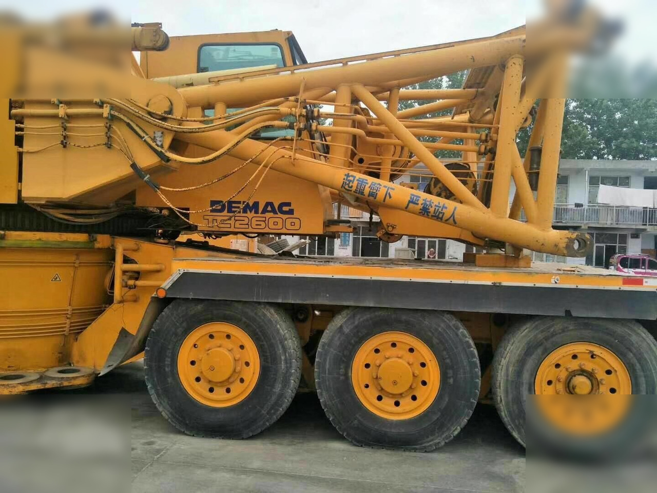 1991 DEMAG TC 2600 - Быстромонтируемый башенный кран: фото 4 1991 DEMAG TC 2600 - Быстромонтируемый башенный кран: фото 4