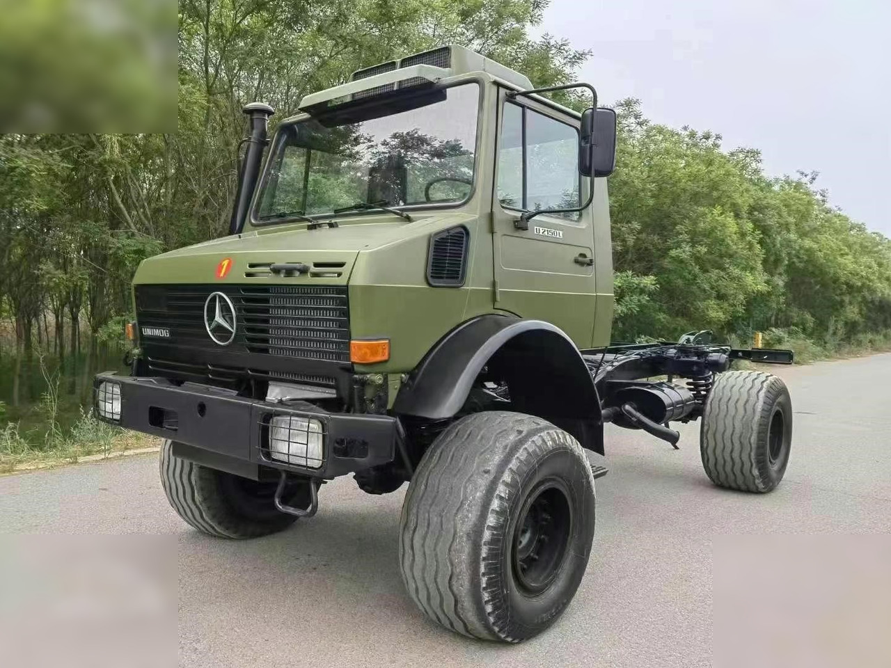 1995 MERCEDES-BENZ UNIMOG 2150 - Грузовик-шасси: фото 1 1995 MERCEDES-BENZ UNIMOG 2150 - Грузовик-шасси: фото 1