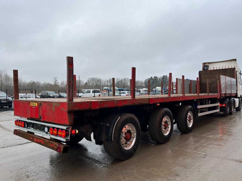 Doll 93 H STEERED AXLES / PLATFORM L=13463 / EXTENDABLE - Полуприцеп бортовой/ Платформа: фото 4 Doll 93 H STEERED AXLES / PLATFORM L=13463 / EXTENDABLE - Полуприцеп бортовой/ Платформа: фото 4