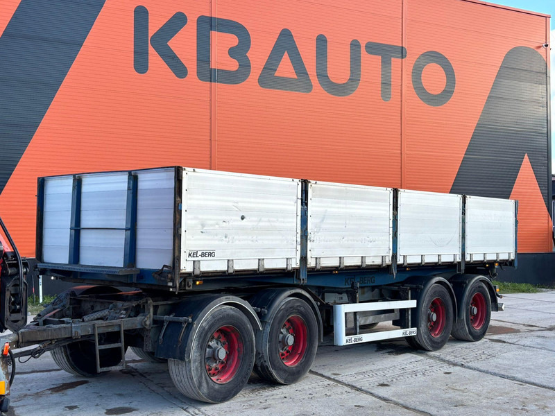 KEL-BERG D32B4 BPW AXLES / EXTENDABLE DRAWBAR / BOX L=7605 mm - Прицеп бортовой/ Платформа: фото 1 KEL-BERG D32B4 BPW AXLES / EXTENDABLE DRAWBAR / BOX L=7605 mm - Прицеп бортовой/ Платформа: фото 1