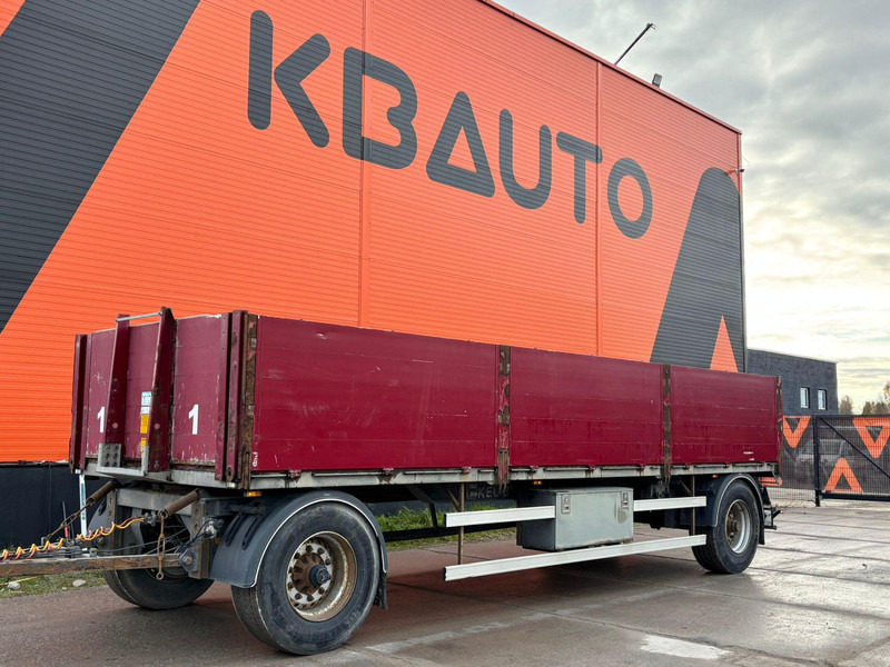 KEL-BERG PRAH 18 BPW AXLES / EXTENDABLE DRAWBAR - Прицеп бортовой/ Платформа: фото 1 KEL-BERG PRAH 18 BPW AXLES / EXTENDABLE DRAWBAR - Прицеп бортовой/ Платформа: фото 1