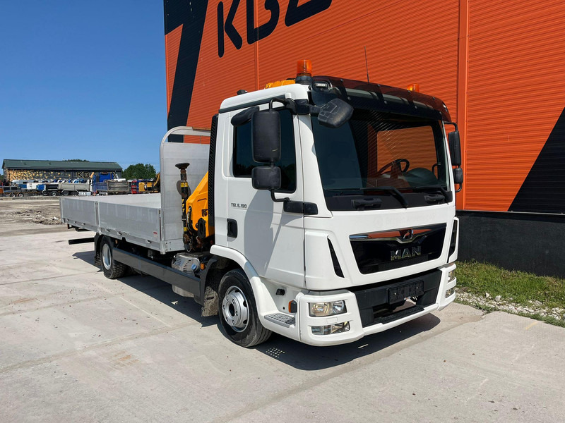 MAN TGL 8.190 4x2 EFFER 80.2/2S / PLATFORM L=5250 mm - Грузовик бортовой/ Платформа, Автоманипулятор: фото 4 MAN TGL 8.190 4x2 EFFER 80.2/2S / PLATFORM L=5250 mm - Грузовик бортовой/ Платформа, Автоманипулятор: фото 4