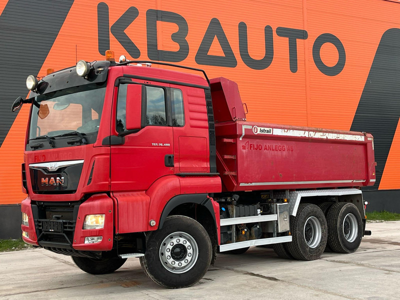 MAN TGS 26.480 6x4 INTARDER / FULL STEEL / BOX L=4646 mm - Самосвал: фото 1 MAN TGS 26.480 6x4 INTARDER / FULL STEEL / BOX L=4646 mm - Самосвал: фото 1