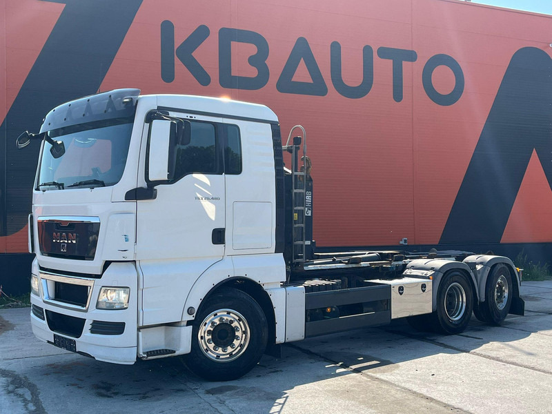 MAN TGX 26.480 6X2 / HIAB L20 TON / L= 5300mm - Крюковой мультилифт: фото 1 MAN TGX 26.480 6X2 / HIAB L20 TON / L= 5300mm - Крюковой мультилифт: фото 1