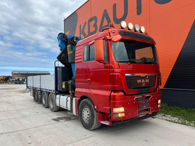 MAN TGX 35.480 8x4*4 PK 65002 + JIB / PLATFORM L=6800 mm - Грузовик бортовой/ Платформа, Автоманипулятор: фото 4 MAN TGX 35.480 8x4*4 PK 65002 + JIB / PLATFORM L=6800 mm - Грузовик бортовой/ Платформа, Автоманипулятор: фото 4