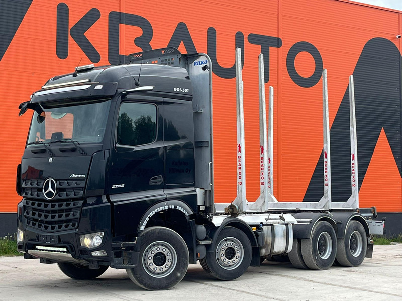 Mercedes-Benz Arocs 3263 8x4 FULL STEEL - Лесовоз, Автоманипулятор: фото 1 Mercedes-Benz Arocs 3263 8x4 FULL STEEL - Лесовоз, Автоманипулятор: фото 1