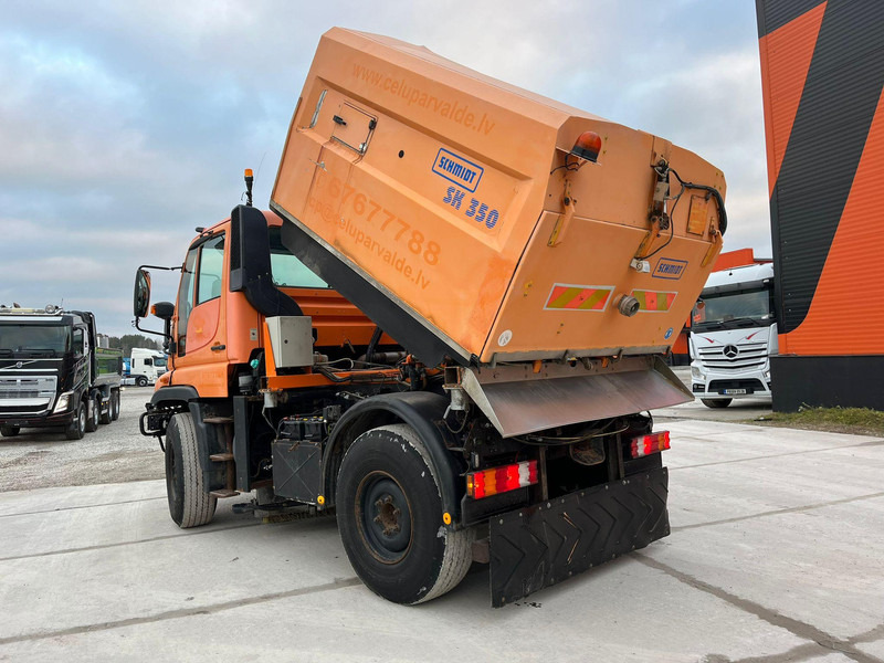 Подметально-уборочная машина Mercedes-Benz UNIMOG U 300 4x4 TRILETY SK / 6918 hours: фото 10