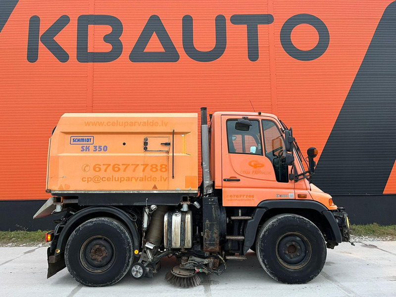 Подметально-уборочная машина Mercedes-Benz UNIMOG U 300 4x4 TRILETY SK / 6918 hours: фото 5