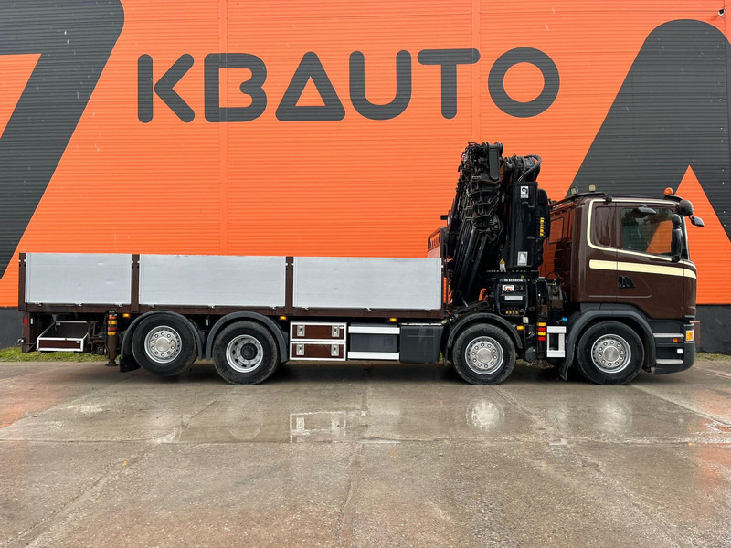 Scania G 450 8x2*6 HIAB 622E-8 + JIB / PLATFORM L=6715 mm - Грузовик бортовой/ Платформа, Автоманипулятор: фото 5 Scania G 450 8x2*6 HIAB 622E-8 + JIB / PLATFORM L=6715 mm - Грузовик бортовой/ Платформа, Автоманипулятор: фото 5