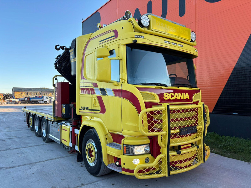 Scania G 490 8x4*4 PK 65002 SH / JIB CONNECTION / PLATFORM L=6301-7499 mm - Грузовик бортовой/ Платформа, Автоманипулятор: фото 4 Scania G 490 8x4*4 PK 65002 SH / JIB CONNECTION / PLATFORM L=6301-7499 mm - Грузовик бортовой/ Платформа, Автоманипулятор: фото 4