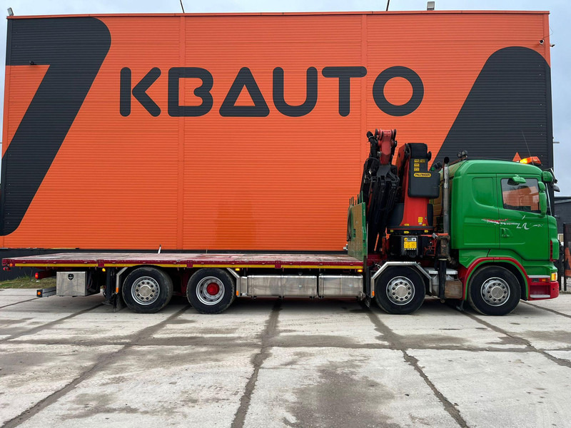 Scania R 480 8x2*6 PK 65002 + JIB / PLATFORM L=7518 mm - Грузовик бортовой/ Платформа, Автоманипулятор: фото 5 Scania R 480 8x2*6 PK 65002 + JIB / PLATFORM L=7518 mm - Грузовик бортовой/ Платформа, Автоманипулятор: фото 5