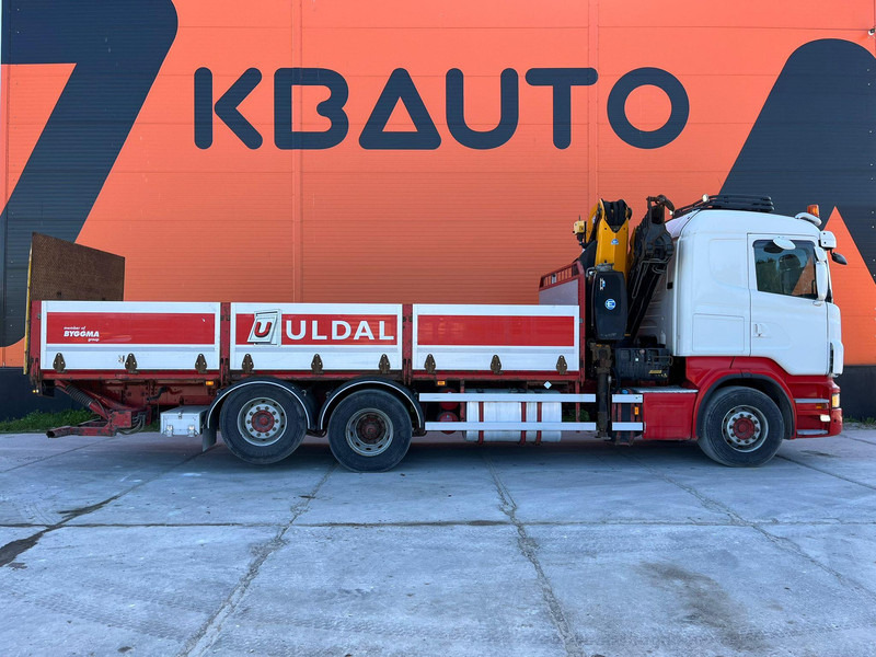 Scania R 500 6x2*4 EFFER 255/6S / PLATFORM L=6620 mm - Грузовик бортовой/ Платформа, Автоманипулятор: фото 5 Scania R 500 6x2*4 EFFER 255/6S / PLATFORM L=6620 mm - Грузовик бортовой/ Платформа, Автоманипулятор: фото 5