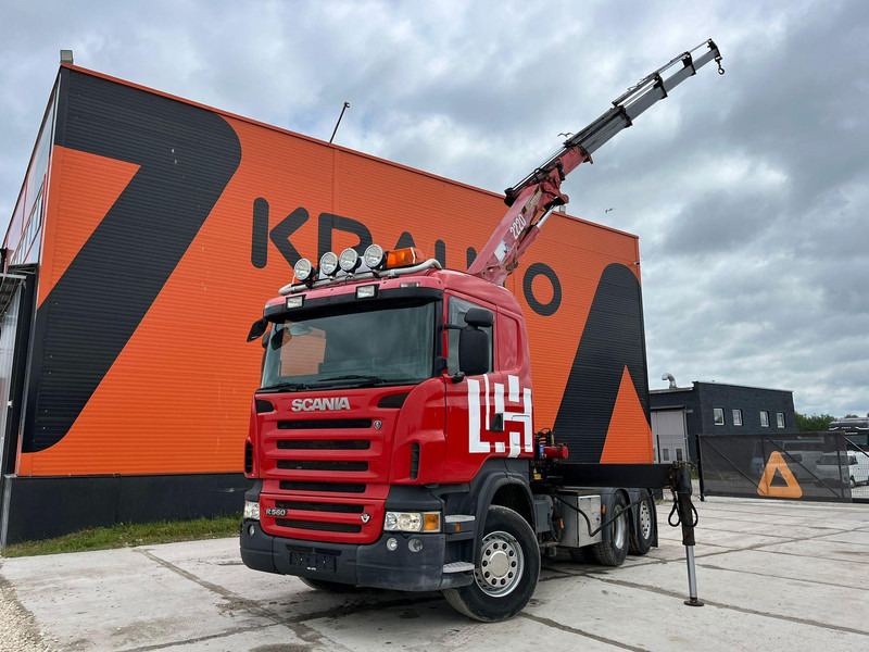 Scania R 560 6x2 HMF2220 K4 / RETARDER - Тягач: фото 1 Scania R 560 6x2 HMF2220 K4 / RETARDER - Тягач: фото 1