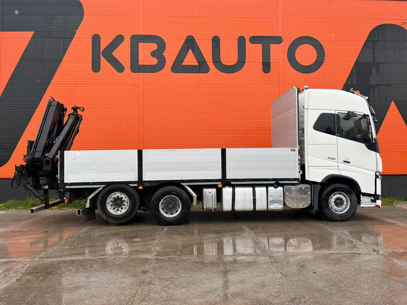 Volvo FH 16 600 6x2*4 HIAB 166E-5 HIPRO / PLATFORM L=6309 mm - Грузовик бортовой/ Платформа, Автоманипулятор: фото 5 Volvo FH 16 600 6x2*4 HIAB 166E-5 HIPRO / PLATFORM L=6309 mm - Грузовик бортовой/ Платформа, Автоманипулятор: фото 5