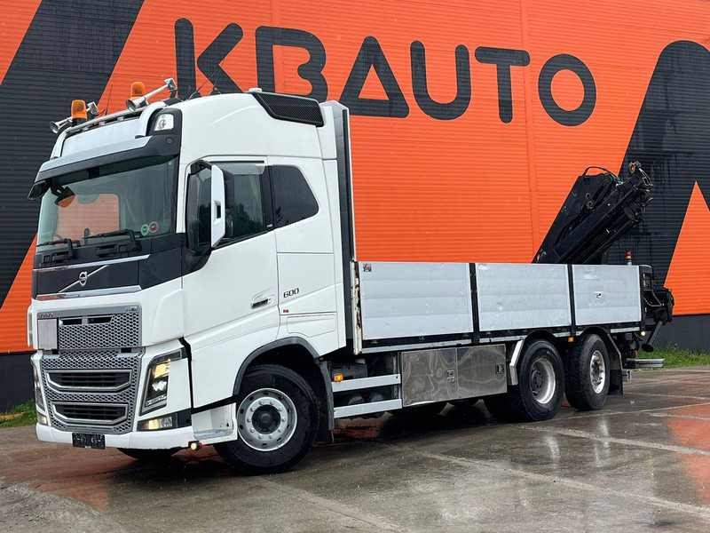 Volvo FH 16 600 6x2*4 HIAB 166E-5 HIPRO / PLATFORM L=6309 mm - Грузовик бортовой/ Платформа, Автоманипулятор: фото 2 Volvo FH 16 600 6x2*4 HIAB 166E-5 HIPRO / PLATFORM L=6309 mm - Грузовик бортовой/ Платформа, Автоманипулятор: фото 2