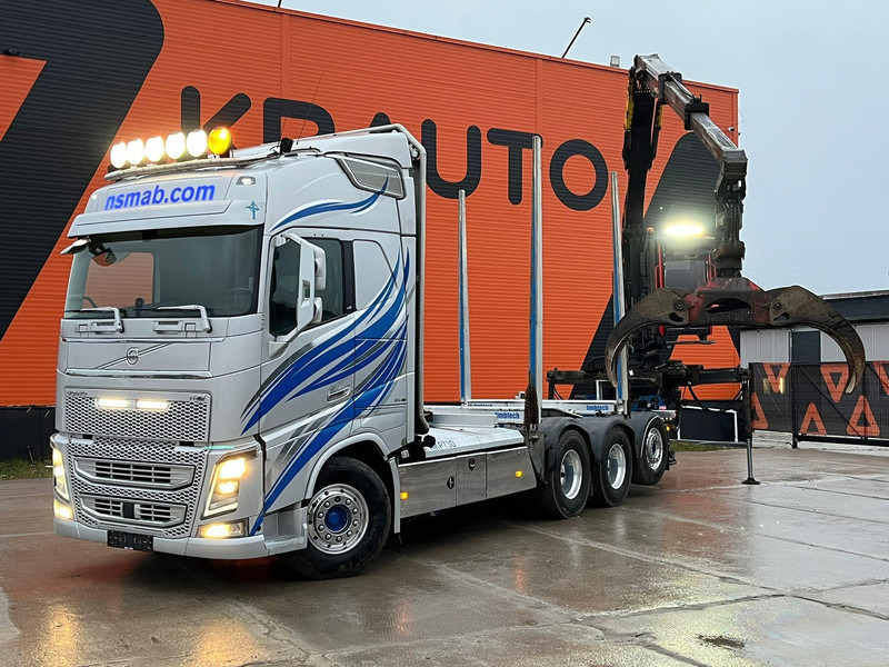 Volvo FH 16 650 8x4*4 CRANAB TZ12.2 - Лесовоз, Автоманипулятор: фото 1 Volvo FH 16 650 8x4*4 CRANAB TZ12.2 - Лесовоз, Автоманипулятор: фото 1