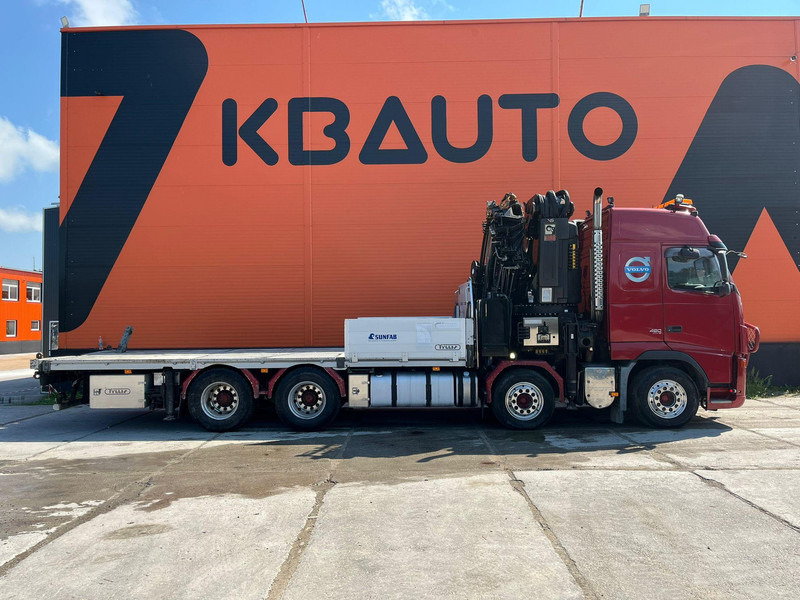Volvo FH 480 8x4 HIAB 1055E-8 / WINCH / PLATFORM L=6928 mm - Грузовик бортовой/ Платформа, Автоманипулятор: фото 5 Volvo FH 480 8x4 HIAB 1055E-8 / WINCH / PLATFORM L=6928 mm - Грузовик бортовой/ Платформа, Автоманипулятор: фото 5