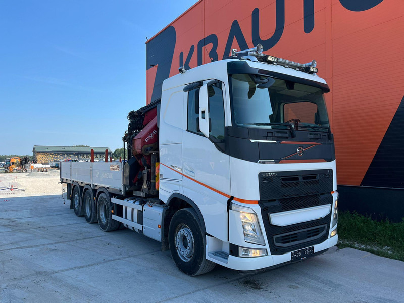 Volvo FH 540 8x4*4 HMF5020K-6 + JIB + WINCH / PLATFORM L=6508 mm - Грузовик бортовой/ Платформа, Автоманипулятор: фото 4 Volvo FH 540 8x4*4 HMF5020K-6 + JIB + WINCH / PLATFORM L=6508 mm - Грузовик бортовой/ Платформа, Автоманипулятор: фото 4