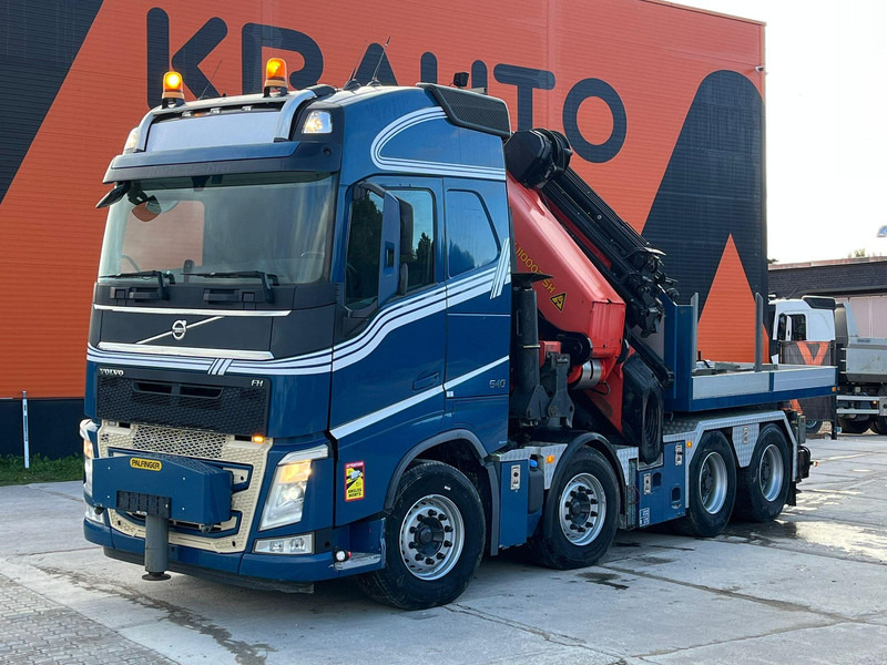 Volvo FH 540 8x4 PK 110002 + JIB + WINCH / COMBI / PLATFORM L=3662 mm - Грузовик бортовой/ Платформа, Автоманипулятор: фото 2 Volvo FH 540 8x4 PK 110002 + JIB + WINCH / COMBI / PLATFORM L=3662 mm - Грузовик бортовой/ Платформа, Автоманипулятор: фото 2