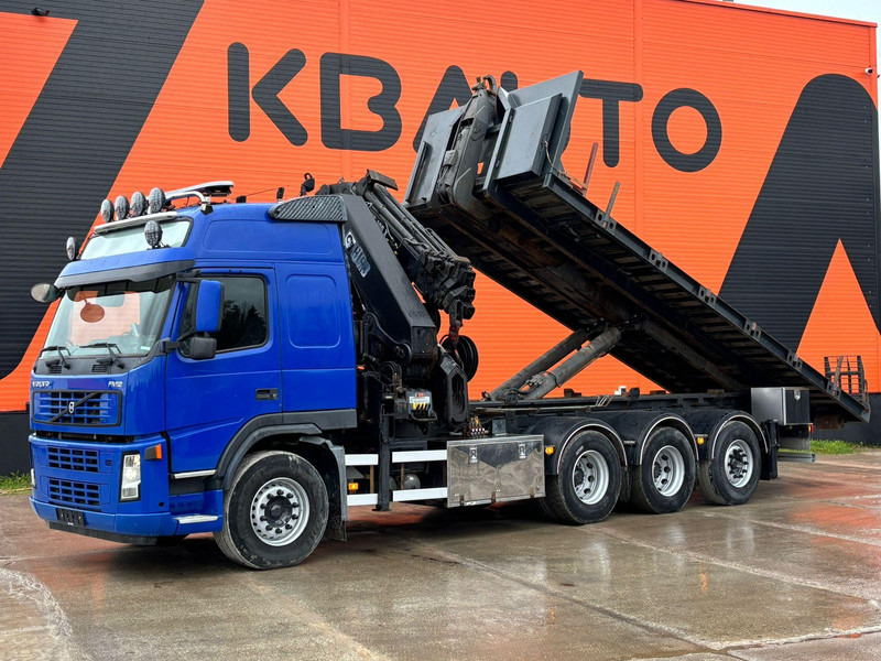 Volvo FM 12 460 8x4*4 HIAB 422 E-5 HIPRO+JIB / HOOK LIFT 20 ton / L=5600 mm / PLATFORM - Крюковой мультилифт, Автоманипулятор: фото 2 Volvo FM 12 460 8x4*4 HIAB 422 E-5 HIPRO+JIB / HOOK LIFT 20 ton / L=5600 mm / PLATFORM - Крюковой мультилифт, Автоманипулятор: фото 2