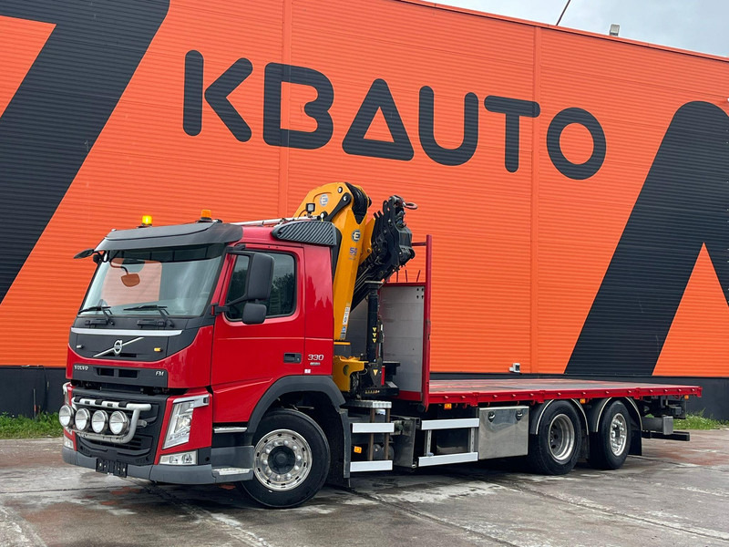 Volvo FM 330 6x2*4 EFFER 215/4S / PLATFORM L=6529 mm - Грузовик бортовой/ Платформа, Автоманипулятор: фото 2 Volvo FM 330 6x2*4 EFFER 215/4S / PLATFORM L=6529 mm - Грузовик бортовой/ Платформа, Автоманипулятор: фото 2