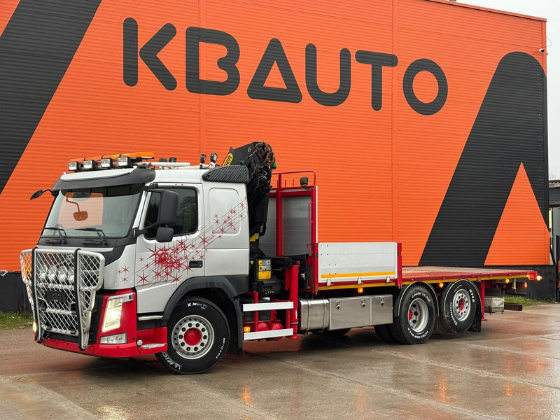 Volvo FM 410 6x2*4 PALFINGER PK 26002-EH E / PLATFORM L=6645 mm - Грузовик бортовой/ Платформа, Автоманипулятор: фото 2 Volvo FM 410 6x2*4 PALFINGER PK 26002-EH E / PLATFORM L=6645 mm - Грузовик бортовой/ Платформа, Автоманипулятор: фото 2