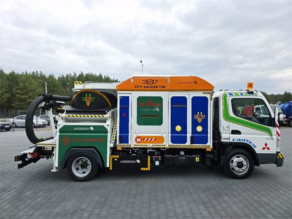 Ассенизатор Mitsubishi CANTER odkurzacz koparka ssąca Saugbagger CITY SAU: фото 7