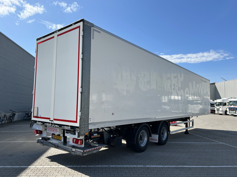 Groenewegen DRO-14-18 B / Box / Laadklep / Stuuras / APK 08-26 - Полуприцеп-фургон: фото 2 Groenewegen DRO-14-18 B / Box / Laadklep / Stuuras / APK 08-26 - Полуприцеп-фургон: фото 2