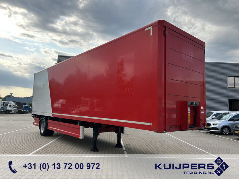 Groenewegen Jumbo / City / Box / Laadklep 2500 kg / APK TUV 11-26 - Полуприцеп-фургон: фото 1 Groenewegen Jumbo / City / Box / Laadklep 2500 kg / APK TUV 11-26 - Полуприцеп-фургон: фото 1