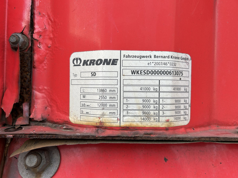 Тентованный полуприцеп Krone Profi Liner / Mega / Curtainside / BPW Drum / NL Trailer: фото 12