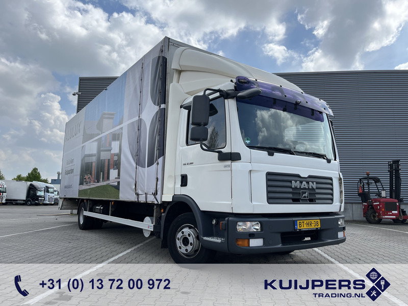 MAN TGL 12.180 / 12 Ton / 781 dkm / Oil Leak / Canvas Box / APK TUV 10-25 - Грузовик с закрытым кузовом: фото 1 MAN TGL 12.180 / 12 Ton / 781 dkm / Oil Leak / Canvas Box / APK TUV 10-25 - Грузовик с закрытым кузовом: фото 1