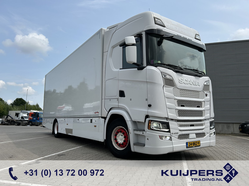 Scania S410 Highline / 491 dkm / Box 8.1 mtr / Laadklep 3000 kg - Грузовик с закрытым кузовом: фото 1 Scania S410 Highline / 491 dkm / Box 8.1 mtr / Laadklep 3000 kg - Грузовик с закрытым кузовом: фото 1