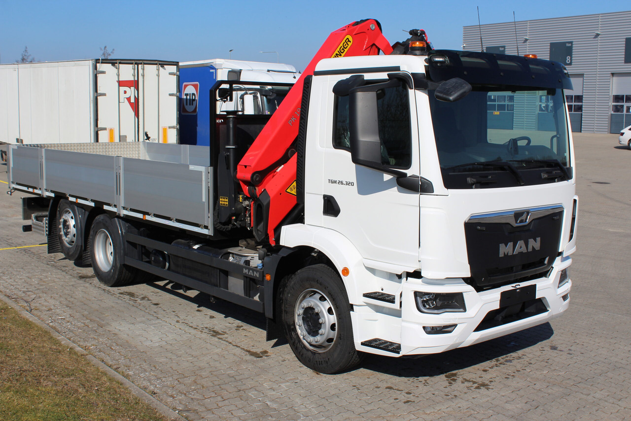 MAN TGM 26.320 6×2-4 PK19.001SLD5 Brädgårdsbil - Грузовик бортовой/ Платформа, Автоманипулятор: фото 2 MAN TGM 26.320 6×2-4 PK19.001SLD5 Brädgårdsbil - Грузовик бортовой/ Платформа, Автоманипулятор: фото 2