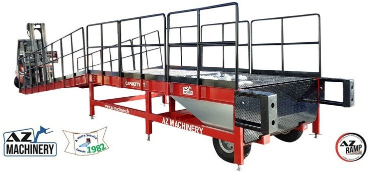 Fixed loading ramp AZ RAMP-FORMATION 2020- 8 Ton - Погрузочная рампа: фото 1 Fixed loading ramp AZ RAMP-FORMATION 2020- 8 Ton - Погрузочная рампа: фото 1