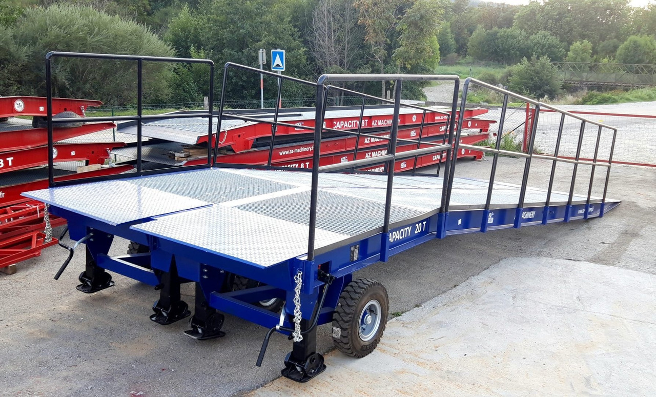 **RENTAL** Large Mobile dock ramp, uncouplable AZ RAMP - KING VERSION, BIG FOOT LLO 20 T - Погрузочная рампа: фото 2 **RENTAL** Large Mobile dock ramp, uncouplable AZ RAMP - KING VERSION, BIG FOOT LLO 20 T - Погрузочная рампа: фото 2