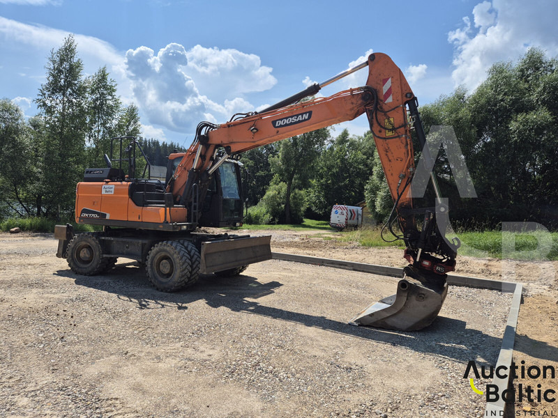 Doosan DX 170 W-5 - Колёсный экскаватор: фото 3 Doosan DX 170 W-5 - Колёсный экскаватор: фото 3