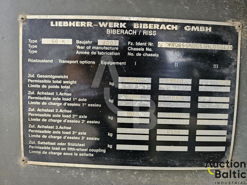 Liebherr 56K в лизинг Liebherr 56K: фото 20