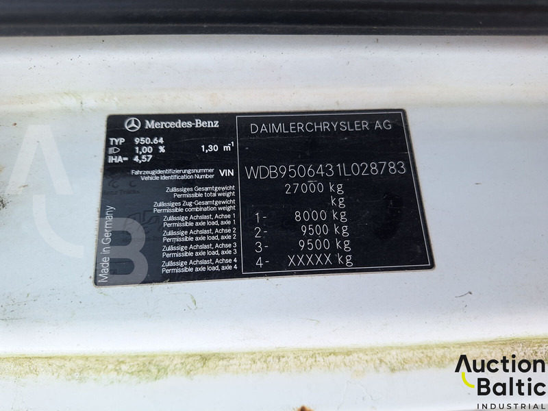 Бетононасос стационарный Mercedes-Benz Axor 2628: фото 19