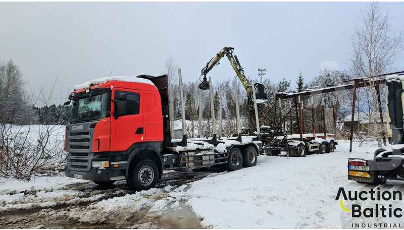 Scania R 480 - Лесной прицеп: фото 1 Scania R 480 - Лесной прицеп: фото 1