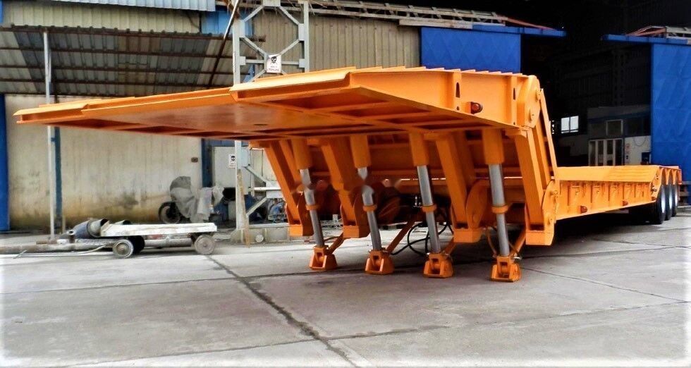 AME 100 Ton, Front Loading 4 Axle Lowbed Semi Trailer - Низкорамный полуприцеп: фото 2 AME 100 Ton, Front Loading 4 Axle Lowbed Semi Trailer - Низкорамный полуприцеп: фото 2