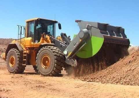 AME Flip Screen Bucket - Сортировочный ковш для Погрузчиков: фото 2 AME Flip Screen Bucket - Сортировочный ковш для Погрузчиков: фото 2