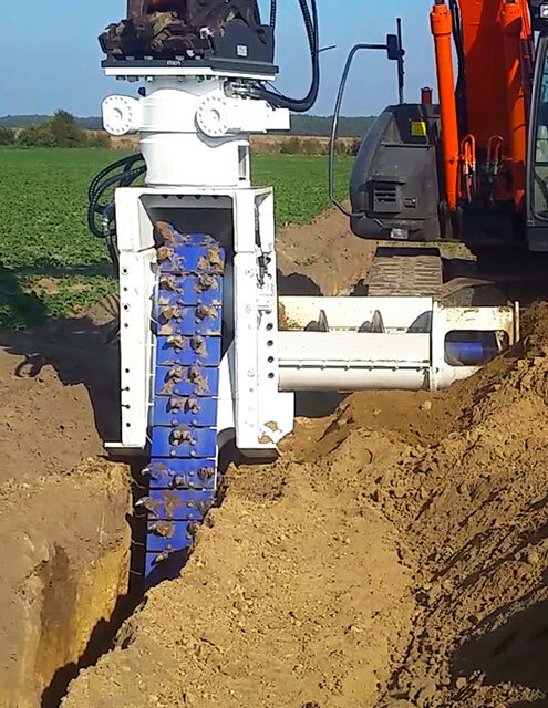 AME Chain Trencher - Навесное оборудование для Экскаваторов: фото 4 AME Chain Trencher - Навесное оборудование для Экскаваторов: фото 4