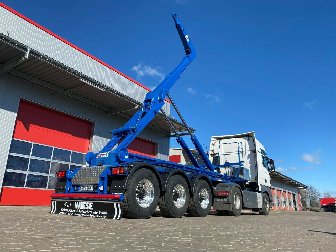 Auflieger Abrollkipper Hakenlift Agrarausführung - Полуприцеп-контейнеровоз/ Сменный кузов: фото 2 Auflieger Abrollkipper Hakenlift Agrarausführung - Полуприцеп-контейнеровоз/ Сменный кузов: фото 2