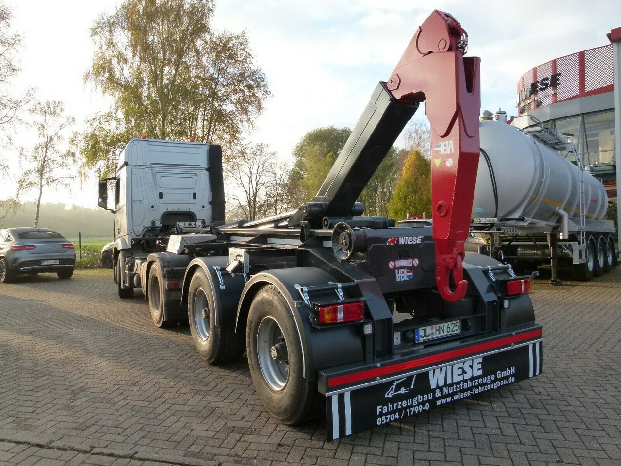 Auflieger Abrollkipper Hakenlift Agrarausführung - Полуприцеп-контейнеровоз/ Сменный кузов: фото 5 Auflieger Abrollkipper Hakenlift Agrarausführung - Полуприцеп-контейнеровоз/ Сменный кузов: фото 5