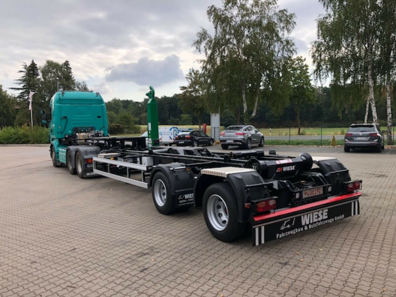 Auflieger Abrollkipper Hakenlift Hooklift - Полуприцеп-контейнеровоз/ Сменный кузов: фото 1 Auflieger Abrollkipper Hakenlift Hooklift - Полуприцеп-контейнеровоз/ Сменный кузов: фото 1