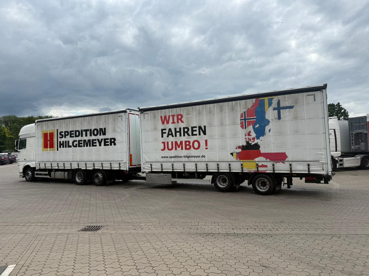 DAF XF 480 FAN LowDeck 6x2 Jumbo Inklusive Anhänger - Тентованный грузовик: фото 5 DAF XF 480 FAN LowDeck 6x2 Jumbo Inklusive Anhänger - Тентованный грузовик: фото 5