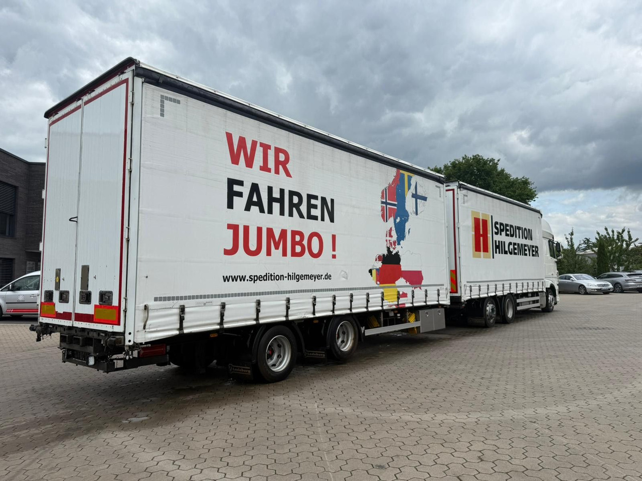 FBL Tandem Anhänger Volumen Inklusive LKW!! - Тентованный грузовик: фото 1 FBL Tandem Anhänger Volumen Inklusive LKW!! - Тентованный грузовик: фото 1