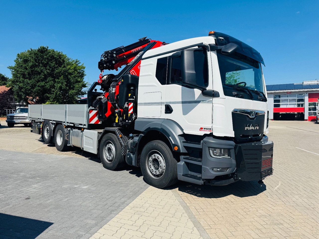 MAN TGS 32.510 mit F710 Frontkran sofort - Грузовик, Автоманипулятор: фото 1 MAN TGS 32.510 mit F710 Frontkran sofort - Грузовик, Автоманипулятор: фото 1