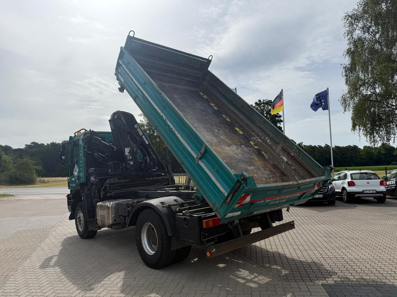Iveco AD190 T/W Trakker 410 4x4 Allrad Kran KipperHIAB - Самосвал, Автоманипулятор: фото 4 Iveco AD190 T/W Trakker 410 4x4 Allrad Kran KipperHIAB - Самосвал, Автоманипулятор: фото 4