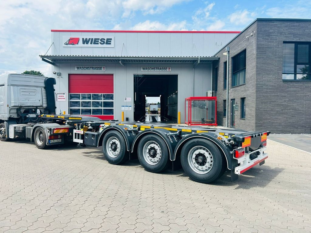 Kässbohrer K.SHG Multi Containerchassis ausziehbar - Полуприцеп-контейнеровоз/ Сменный кузов: фото 1 Kässbohrer K.SHG Multi Containerchassis ausziehbar - Полуприцеп-контейнеровоз/ Сменный кузов: фото 1